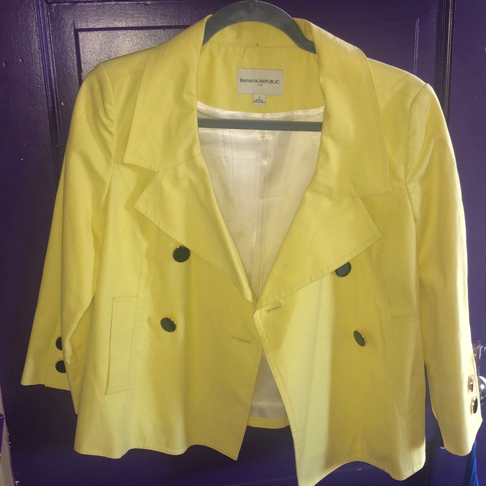 Banana republic Yellow jacket